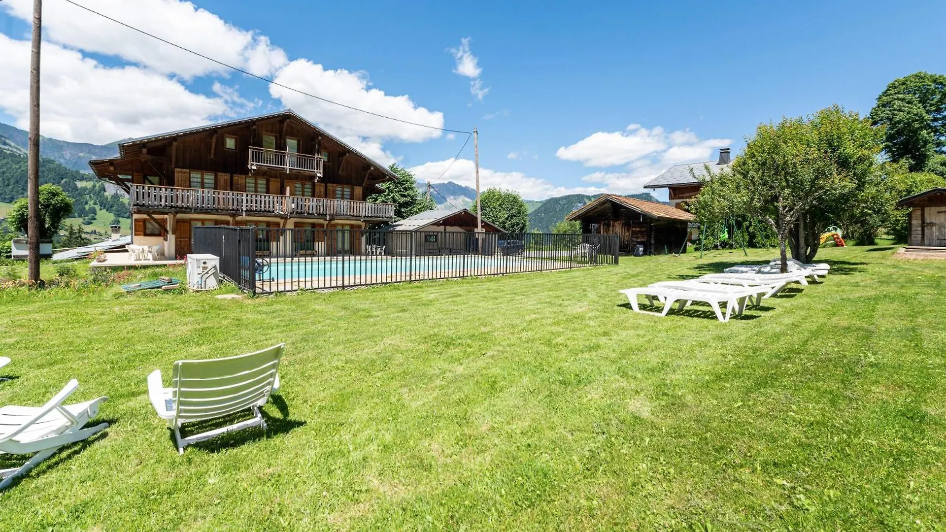 Le Paccaly, Piscine Et Aire De Jeux Villa Crest-Voland 0*,